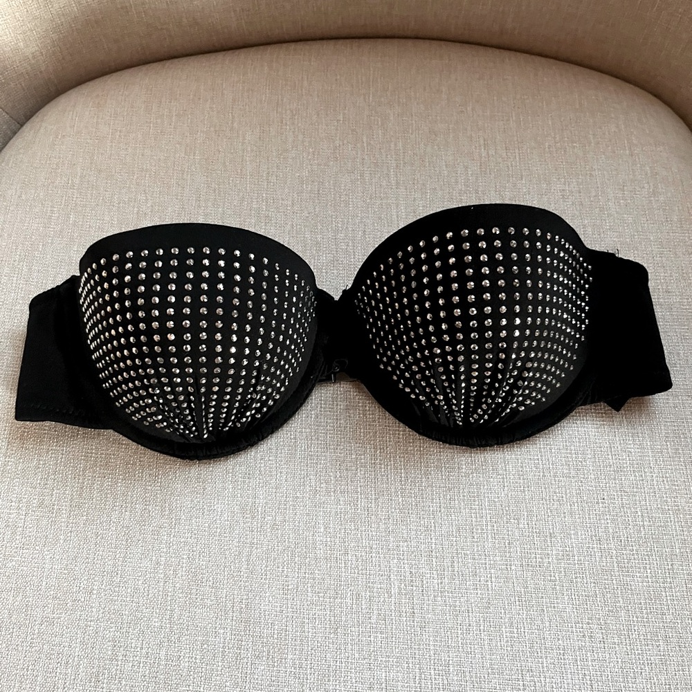 Jewel studded bikini top